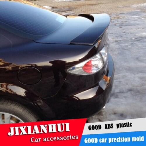 For Mazda 6 Spoiler 2006-2013 Mazda6 Sedan JPK Spoiler ABS plastic Material Car Rear Wing Color Rear Spoiler