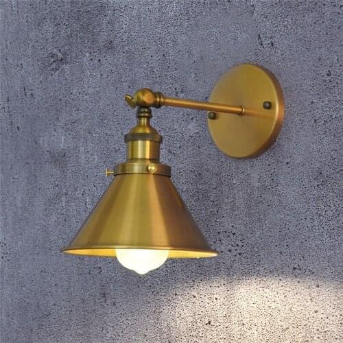 Retro Loft Edison Wall Sconce Industrial Iron Lamp LED Vintage Wall Light Fixtures Home Decor Indoor Lighting Lampara Pared