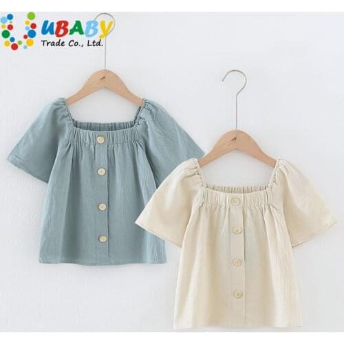 Футболки с коротким рукавом для девочек YUBAOBEI China At AliExpress