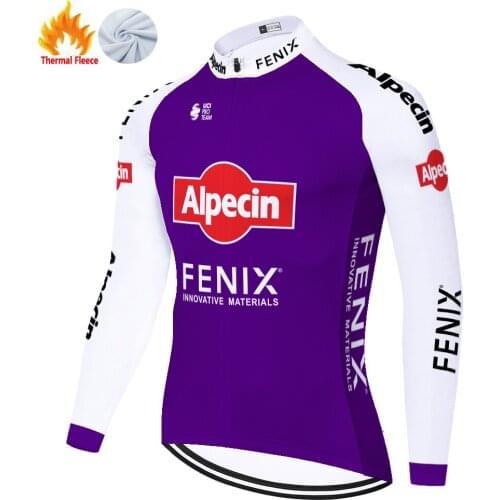 2021 Alpecin fenix Winter Thermal Fleece Chaqueta Ciclismo Mujer Cycling Jersey Tricota Ciclismo Hombre Maillot Ciclismo Hombre