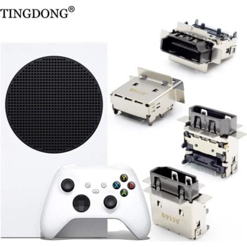 1pcs For Xbox Series SX HDMI-compatible Port Socket Interface for Microsoft XBOX Series X S HDMI-compatible Port Connector Jack