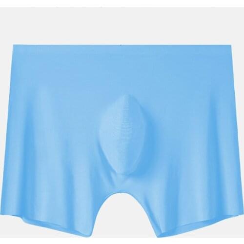 1pcs new youpin Comfortable Boxer Briefs Air sense underwear Ultra-thin transparent ice silk cool integrated 4 colors
