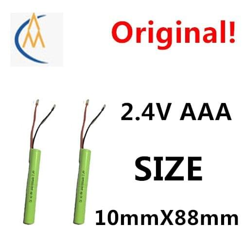 2PCS Brand new authentic 2.4V AAA 1000mah Ni MH battery circuit board equipment instrument circuit board Ni-MH toys