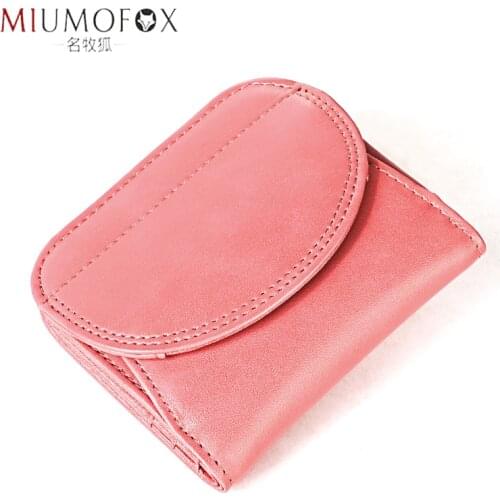 2020 New Luxury Brand Wallets Designer Women Genuine Leather Short Wallets with Coin Pocket Ladies Leather Wallets RFID Billfold