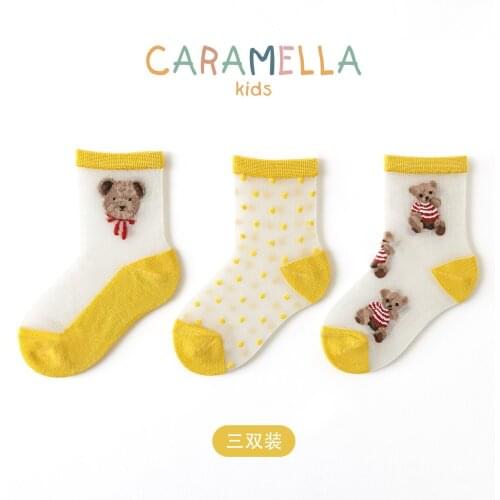 Высокие носки для девочек CARAMELLA China At AliExpress