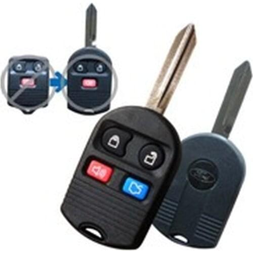 4/3+1 Button Combo Remote Key Shell Case Fob for Ford F150 Explorer Escape Freestar for Mercury Mariner Mountaineer for Mazda