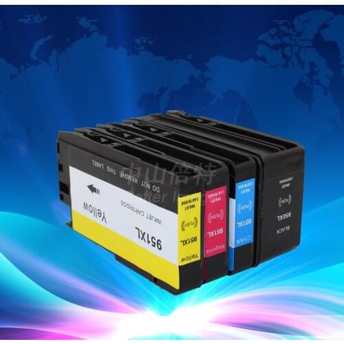 INK WAY Free Shipping,2 sets of compatible ink cartridge for HP950 951 BK C M Y suitable for HP OfficeJet Pro 8100 8600 printer