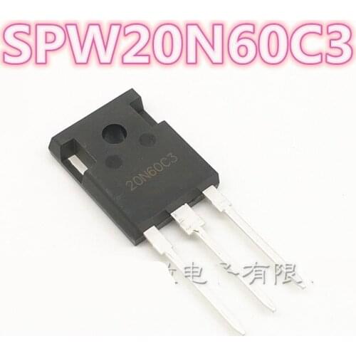 Good quality SPW20N60C3 W20N60C3 20N60C3 TO-247 20A 600V Free shipping