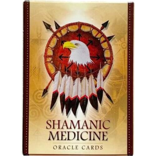 Shamanic Medicine Oracle Cards Tarot Card Board Deck Games Palying Cards For Party Game and Tarot Bag