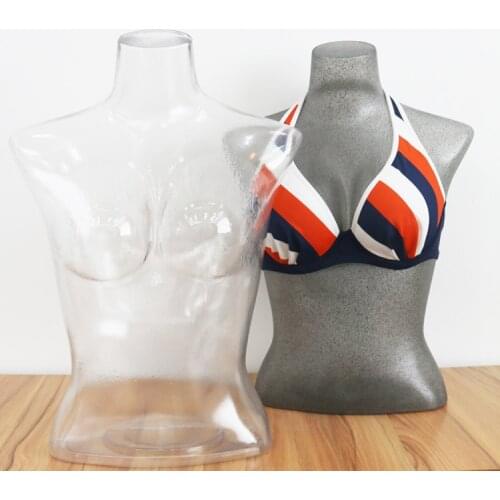 High Quality Underwear Display Underwear Model Transparent Headless Swimsuit Bra Mannequin