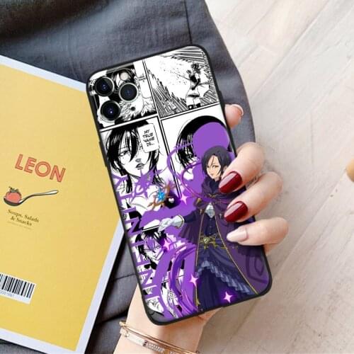 Merlin The Seven Deadly Sins Glass Soft Silicone Phone Case FOR IPhone SE 6s 7 8 Plus X XR XS 11 12 Mini Pro Max Cover Shell