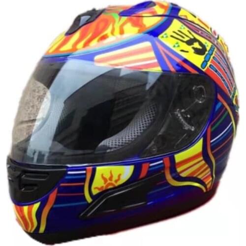 Five Continents Cool Full Face Riding Helmet Motorbike Helmet DOT Approved Summer For Men And Women Motorcycle Helmet