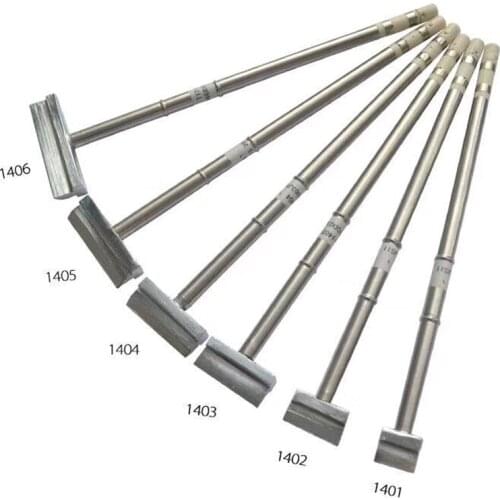 Soldering Iron Tip Soldering Station Spade Scraper Type T12 Soldering Iron Tips T12-1401 TS12-1402 1403 1404 1405 1406 For HAKKO