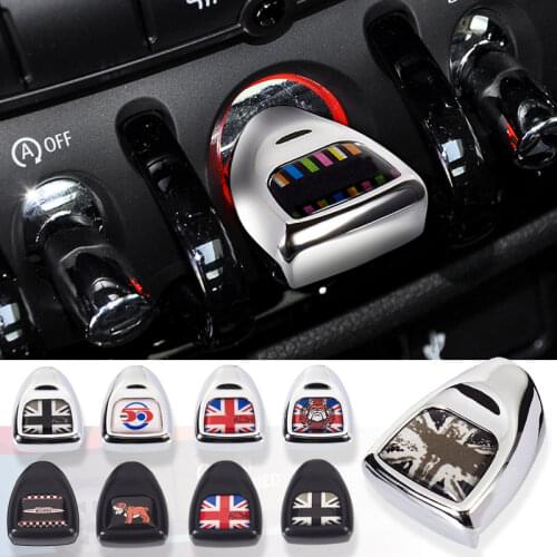 One-Click Car Start Button sticker For BMW MINI COOPER F54 F55 F56 F60 Car Interior Case Decoration Accessories Car-Styling