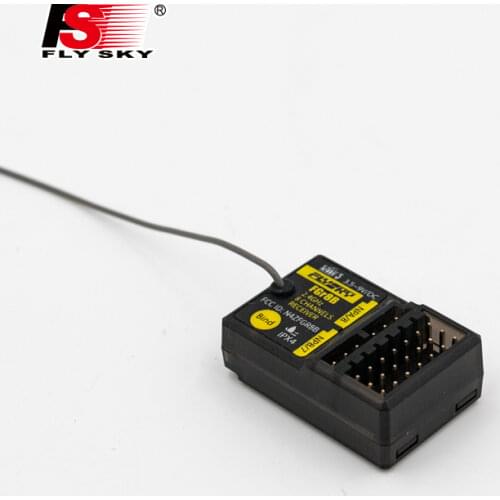 FLYSKY FGr8B AFHDS3 2.4G 8CH PWM\PPM\IBUS Micro Receiver for FLYSKY PL18 NB4 NB4 Lite AFHDS3 Radio Transmitter RC Car Boat