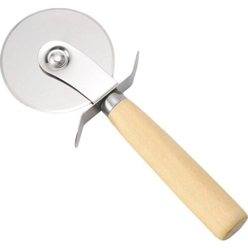 Pizza Cutter Stainless Steel Pizza Knife Cake Bread Pies Round Knife Pastry Pasta Dough kitchen Baking Tools