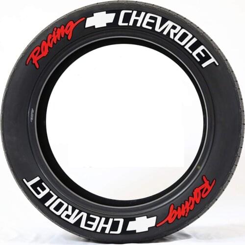 Rubber Letters Tire Sticker 8 groups/set Car Tire Wheel Sticker Universal for 3D Logo Motorcycle Tires Stickers Wheels Label