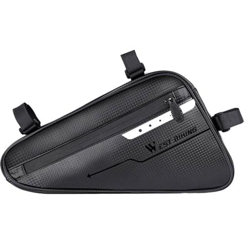 Triangular Seat Bags With Adjustable Straps Bike Accessories