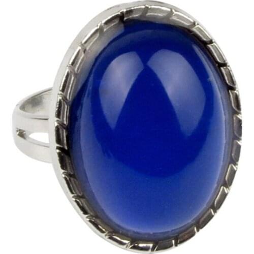 Vintage Adjustable Ring Women Men Emotion Feeling Changing Color Mood Temperature Couple Ring Jewelry