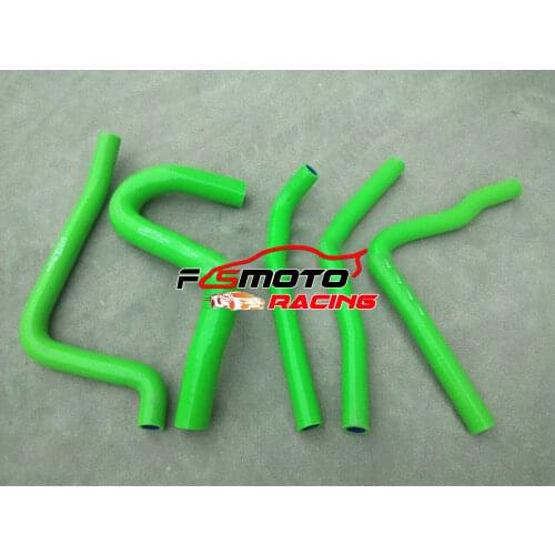 GREEN Silicone Radiator Hose For Kawasaki KX250 2-STROKE 1990-1993 KX 250 1990 1991 1992 1993