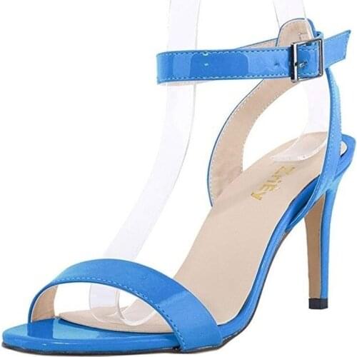 Sexy dignified Hot sell Summer Open Toe Ankle Straps Sandals Woman Shoes Peep Sandal Party sandals for women 2021