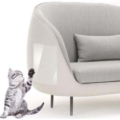 2pcs Sofa Protection Pads With 10Pcs Nails Cat Tree Scratching Claw Post Protector For Cats Scratcher Paw Pads Pet Furniture