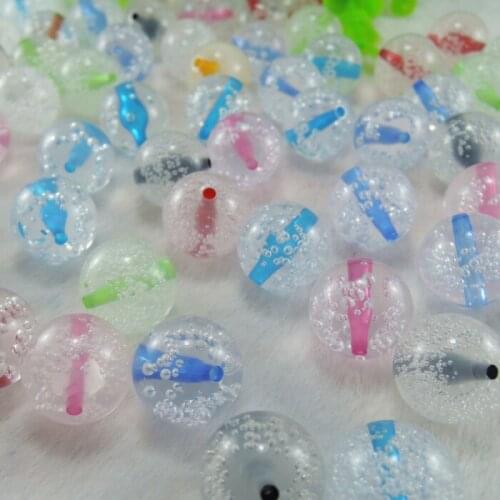 18mm Bubblegum Acrylic Loose Round Beads for Chunky Necklace Making DIY Jewelry Accessories YK-22