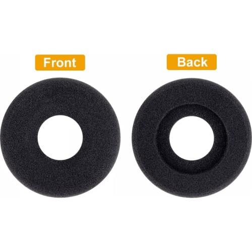 100 PCS /Lot Free Shipping 57mm Diameter 6mm thickness Replacement Soft Sponge Foam Headphones Earphone Cover Ear Pads