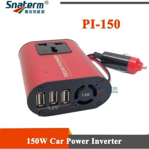 USB 150W DC 12 V 220 V 50hz Home Car Power Inverter Converter Car Battery Charger Adapter Car Power Supply