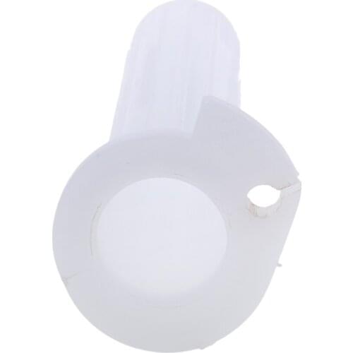 White Twist Throttle Tube Motorcycle 110cc 125cc Fits 22mm Handble