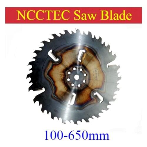 NCCTEC black carbide wood Circular saw blade with scraper for angle sawing, horizontal blade cutting | woodworking tools