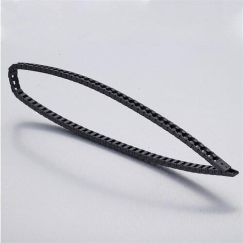 Cable Drag 6x10MM L1000mm Chain Wire Carrier with End Connectors for CNC 3D printer Engraving machine