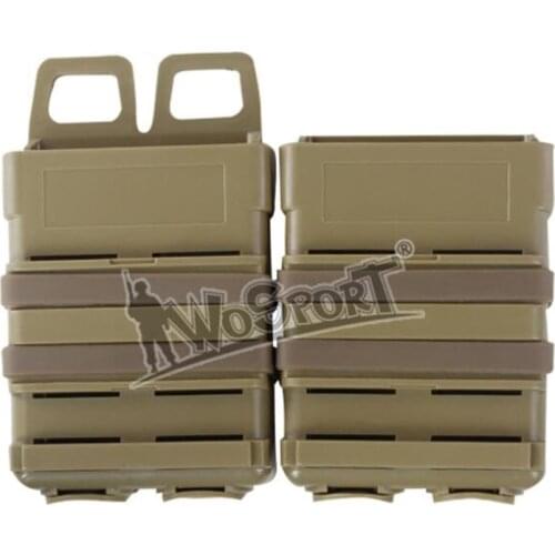 Wargame Molle Rifle 5.56 Mag M4 Magazine Fast Dump Pouch Attach Tactical Pouch Pistol Magazine Cartridge for Hunting Military