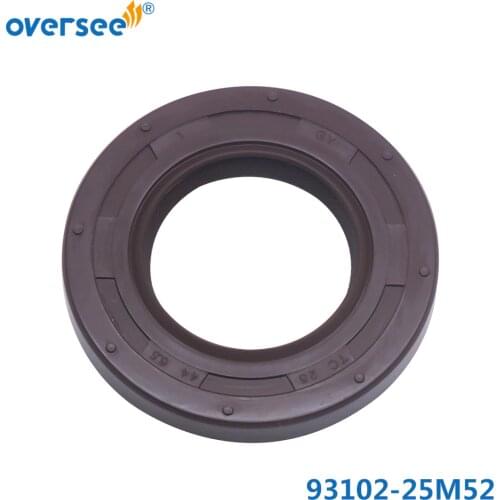 93102-25M52 Oil seal For YAMAHA Outboard Motor 2T 9.9 / 15HP Parsun Hidea Seapro HDX Size:25*44*6.5mm
