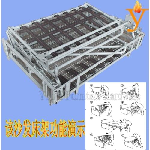 Furniture Hardware Small House Folding Sofa Bed Chair Mechanism Frame G05