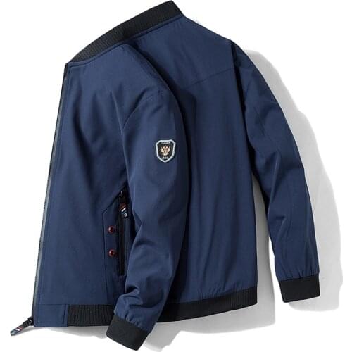 2019 Bomber Jacket Mens Fashion Slim Polit Coat Casual Male Jacket Brand Clothing Winter Warm Flight Jacket Men Chaquetas Hombre