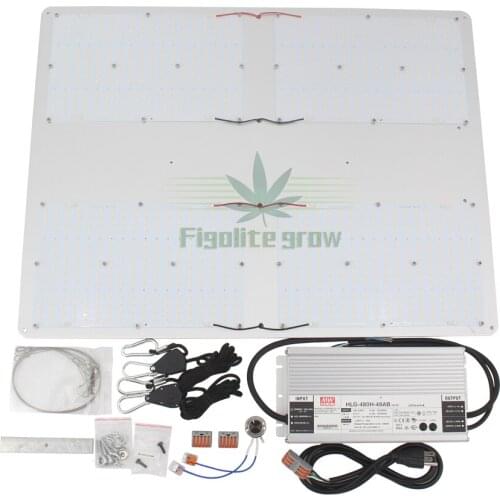 New Hydroponics V3 Dimmable Samsung lm301b quantum Tech V2 LED board/3500K mix 660nm UV IR led grow light