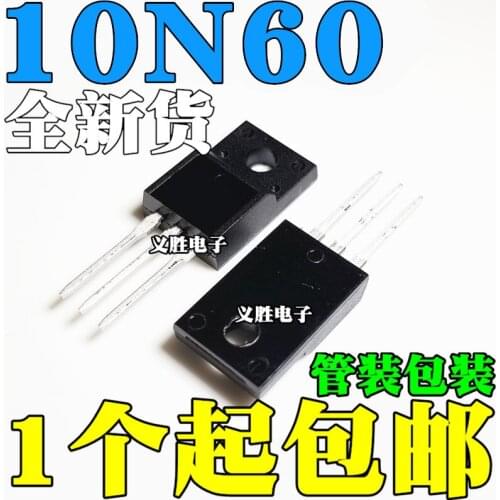 NEW FQPF10N60C Field effect tube 10A 600V TO-220F FQPF10N60 MOS field effect tube, channel power MOSFET