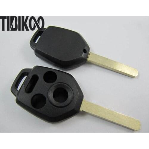 4 Buttons Replacement Remote Key Shell Case For Subaru Forester Outback Legacy With DAT17 Uncut Blade Fob Key cover