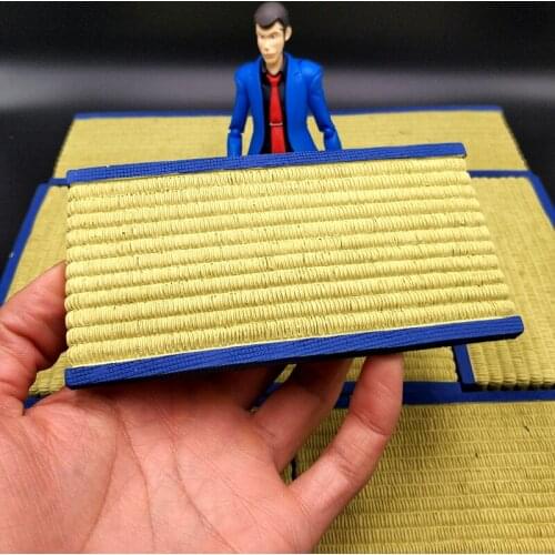 13cm 1/6 Japanese Style Straw Mat Tatami Mini Furniture Scene Accessories Model For 12" Action Figure Body