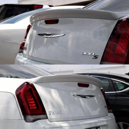 For Chrysler 300 300c 2011 2012 2013 2014 2015 2016 Spoiler Factory Style ABS Plastic Look Rear Trunk Wing BodyKit Accessories
