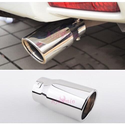 Car Styling #304 Stainless Steel Rear Tail Exhaust Muffler Tip Pipe For Toyota Land Cruiser 150 Prado LC150 FJ150 Accessories