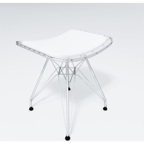 Knsz Cage Wire Chair Stool 1 Li Happy Byzbyz Office Cafe Garden Kitchen stool