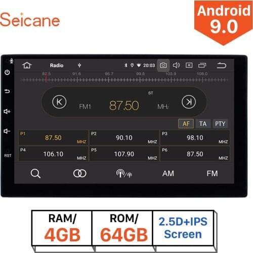 Seicane Android 9.0 7 inch 8-core 2 Din Universal Bluetooth GPS Navigation System 1080P Car Stereo for NISSAN TOYOTA VW