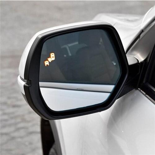 Blind Spot Detection Monitor side rear view mirror for Subaru Legacy outback BSD Change road Microwave Security System 2013 2018