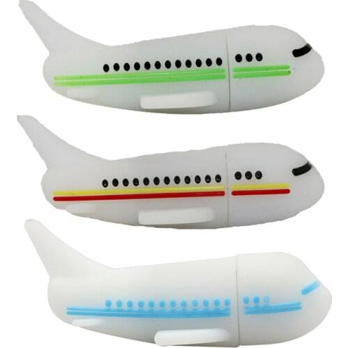 100% Real Capacity Plane Model Pen Drive Aircraft Air Plane 4GB 8GB 16GB 32GB Usb Flash Drive Pendrive Extended Memory Storage