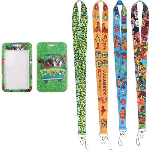 24pcs/lot MD303 DMLSKY Cartoon Funny Animals Hard Staff Identification Name Badge ID Card Access Exhibition Card With Lanyards