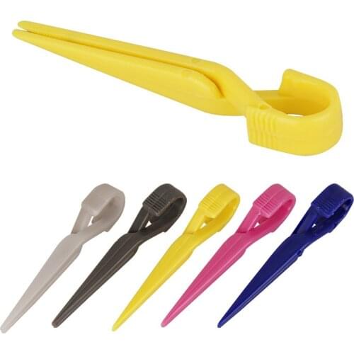 50pcs/Pack Plastic Hair Perm Clips Small Size Hairdressing Clip For Hair Coloring Salon Hairstyling Tools For Hairdresser UN025