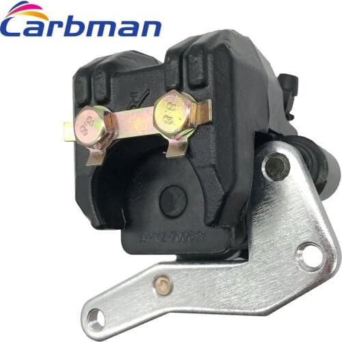 Carbman Rear Brake Caliper Assy For Honda Atc200x Atc 200x 1983-1985 With Pad& Bracket