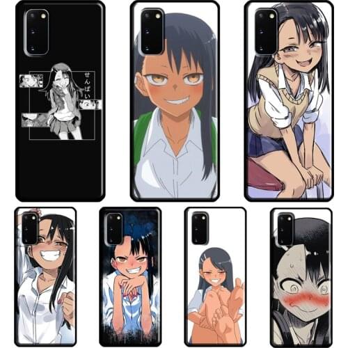 Nagatoro San Anime Case For Samsung Galaxy S10 S9 S8 Note 10 Plus Note 20 Ultra S20 FE S21 Ultra Phone Cover